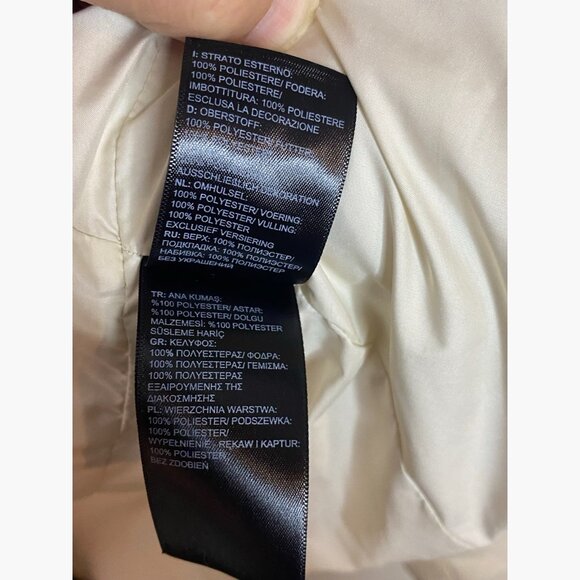 North Face Color Block Ladies Insulated Jacket Lightweight Company Logo Large - Picture 6 of 9